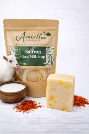 Goat Milk Saffron Soap